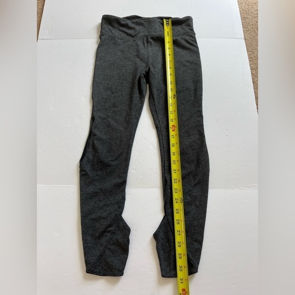 Free People FP Movement Halo Cut Out Leggings Size Small Charcoal Gray - Picture 5 of 10